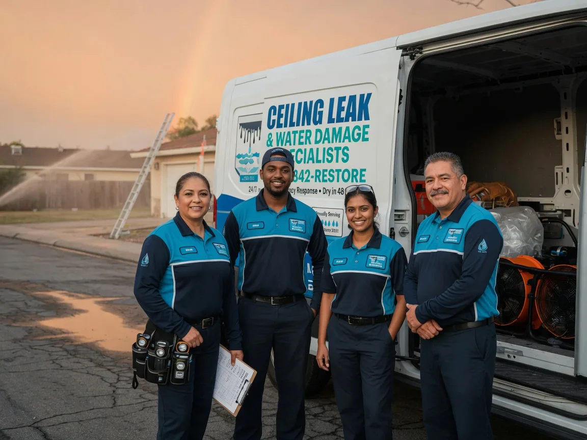 Ceiling Leak Cleanup company in Candia, NH
